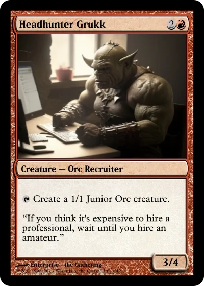 Orc card 2