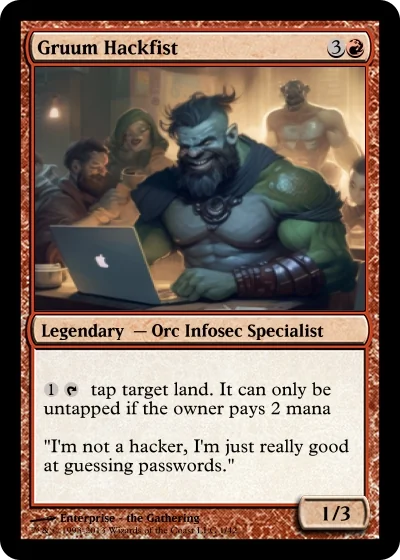 Orc card 6