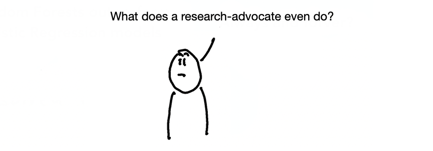 what does a research advocate even do?